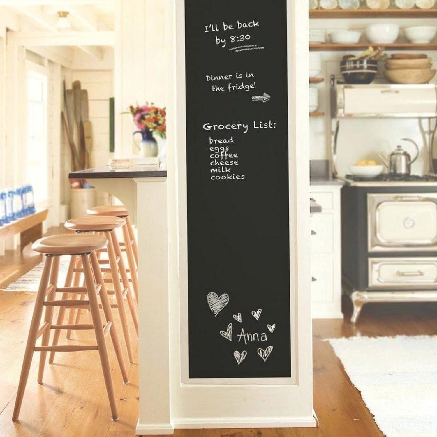 4038 Blackboard Erasable Wall Sticker Chalkboard Sticker Removable Blackboard Wall Stickers Mural for Kids Room DeoDap 4038 Blackboard Erasable Wall Sticker Chalkboard Sticker Removable Blackboard Wall Stickers Mural for Kids Room DeoDap